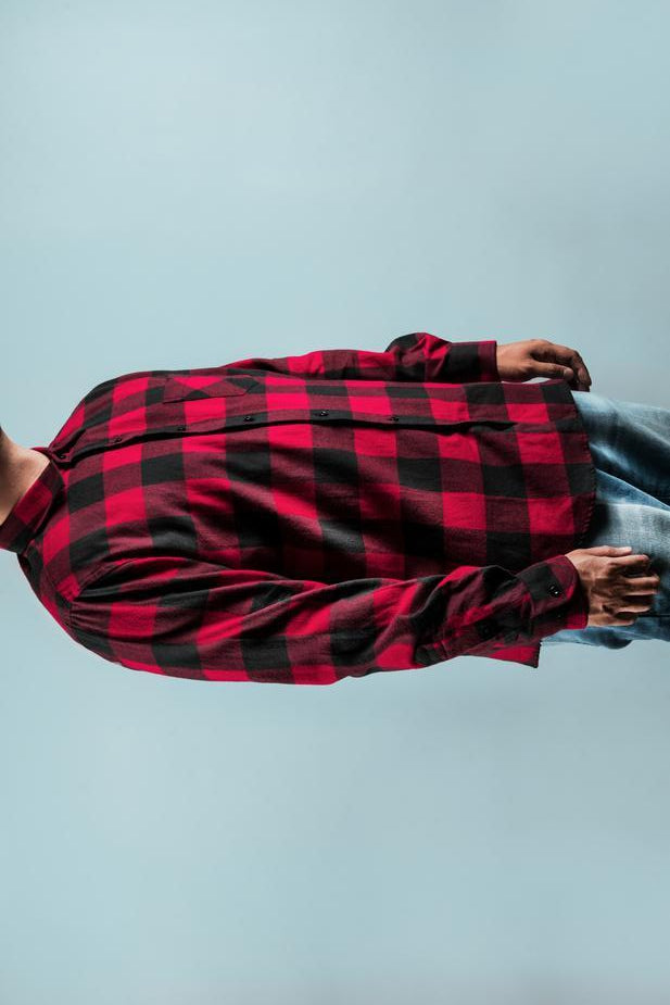 Chequered Red Shirt - shoptest-tam